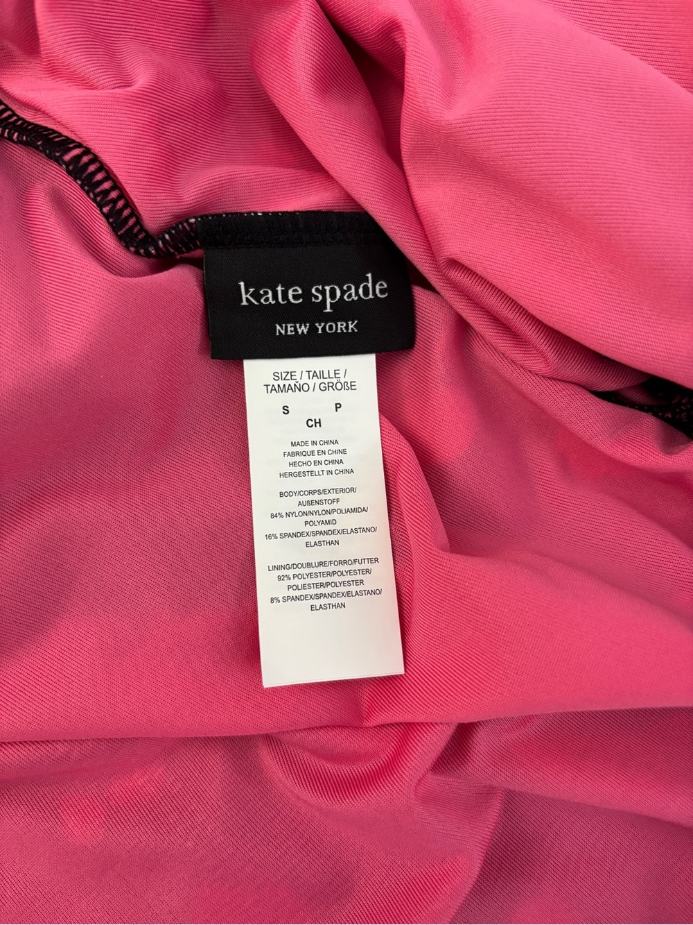 Kate Spade Fruit Long Sleeve One Piece Rash Guard Swimsuit NEW - Picture 4 of 8